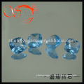 facotry good price square cut blue glass stone